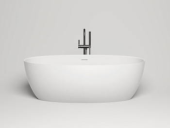 Ванна из искусственного камня Salini ALDA 101911SM 180х90 отдельностоящая овальная